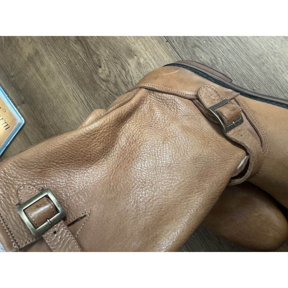 mens freebird boots 10 Easton Brown Leather Western Preppy Skater Luxury Rugged - Picture 15 of 15